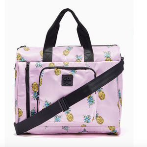 LAST ONE! Go Sac bag With Strap Pineapple Pink NEW
